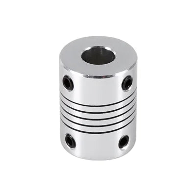 Flexible Parallel Aluminium Jaw Shaft CNC Coupling D19-L25-4X8MM - fast shipping 🇺🇸