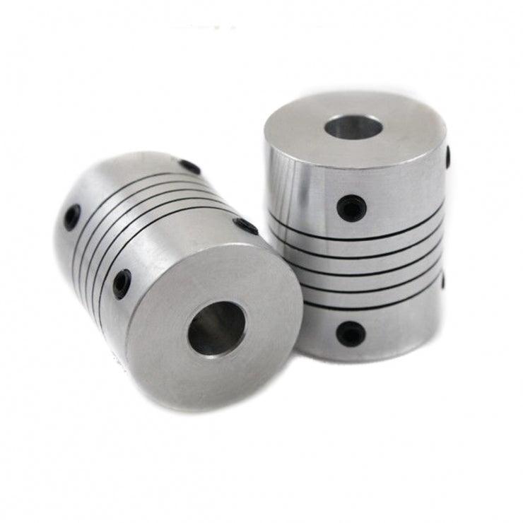 Flexible Shaft Coupling - Parallel Style - Aluminum - 5mm x 8mm - fast shipping 🇺🇸