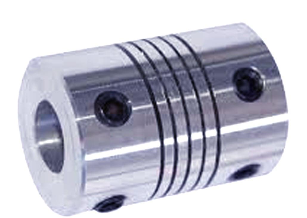 Flexible Parallel Aluminium Jaw Shaft CNC Coupling D19-L25-8x8MM - fast shipping 🇺🇸