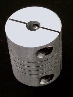 Flexible Parallel CNC Coupling D25-L30-12.7x 1/2" to 17mm - fast shipping 🇺🇸