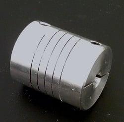 Flexible Parallel CNC Coupling D25-L30-12.7x 1/2" to 17mm - fast shipping 🇺🇸