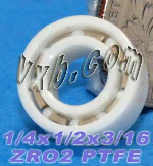 Full Ceramic Bearing 1/4x1/2x3/16 inch Miniature - fast shipping 🇺🇸
