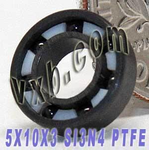 Full Ceramic Silicon Nitride Bearing 5x10x3 Miniature - fast shipping 🇺🇸