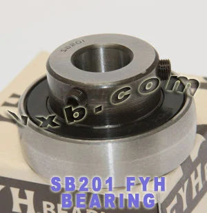 FYH Bearing 12mm Bore SB201 Axle Insert Ball Mounted Bearing - fast shipping 🇺🇸