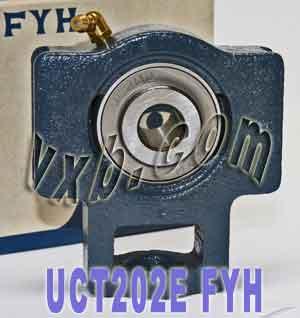 FYH Bearing 15mm UCT202E Take Up Mounted Bearing - fast shipping 🇺🇸