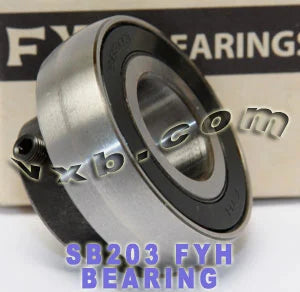 FYH Bearing 17mm Bore SB203 Axle Insert Ball Mounted Bearing - fast shipping 🇺🇸