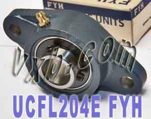 FYH Bearing 20mm UCFL-204E Flanged Mounted Bearing - fast shipping 🇺🇸