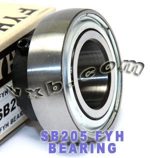 FYH Bearing 25mm Bore SB205 Axle Insert Ball Mounted Bearing - fast shipping 🇺🇸