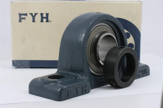 FYH Bearing NAPK207-20 1-1/4" Pillow Block - Eccentric Locking Collar - fast shipping 🇺🇸