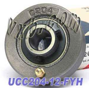 FYH Bearing UCC204-12 3/4 Cartridge Mounted Bearing - fast shipping 🇺🇸