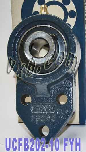 FYH Bearing UCFB202-10 5/8 Three bolt Flanged Mounted Bearing - fast shipping 🇺🇸