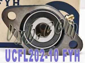 FYH Bearing UCFL-202-10E 5/8 Flanged Mounted Bearing - fast shipping 🇺🇸