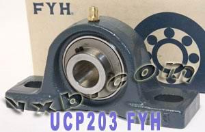 FYH Bearing UCP203 17mm Pillow Block Mounted Bearing - fast shipping 🇺🇸