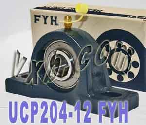 FYH Bearing UCP204-12 3/4 inch Bore Pillow Block Mounted Bearing - fast shipping 🇺🇸