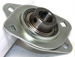 FYH SAPFL205-16 1 Stamped oval 2-Bolt Flanged Mounted Bearing - fast shipping 🇺🇸