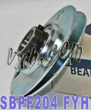 FYH SBPF204 20mm Stamped round 3-Bolt Flanged Mounted Bearing - fast shipping 🇺🇸