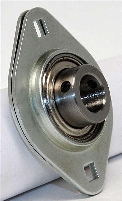 FYH SBPFL202-10 5/8 Stamped oval 2-Bolt Flanged Mounted Bearing - fast shipping 🇺🇸