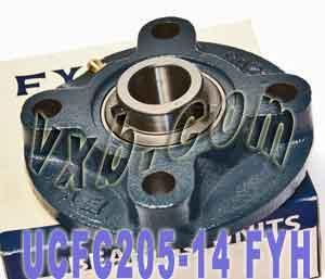 FYH UCFC-205-14 7/8 Round Flanged Bearing Mounted Bearing - fast shipping 🇺🇸