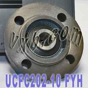 FYH UCFC202-10 5/8 Round Flanged Bearing Mounted Bearing - fast shipping 🇺🇸