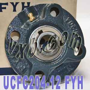 FYH UCFC204-12 3/4 Round Flanged Bearing Mounted Bearing - fast shipping 🇺🇸