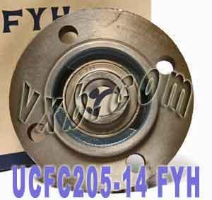 FYH UCFC205-14 7/8 Round Flanged Bearing Mounted Bearing - fast shipping 🇺🇸