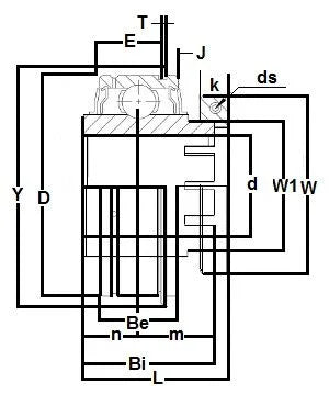 GER205-16-ZSFF Insert GRIP-IT 360 Degree 1 Inch Bearing - fast shipping 🇺🇸