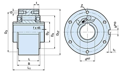 GFRN12 12mm Bore One-Way Clutch - Keyway 12x62x42mm - fast shipping 🇺🇸