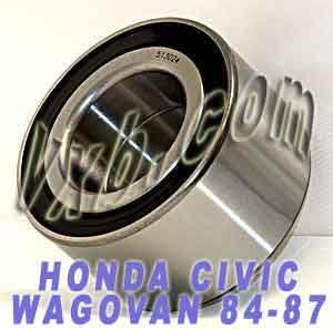 Honda Civic Wagovan Auto/Car Wheel Ball Bearing 1984-1987 Bearing - fast shipping 🇺🇸