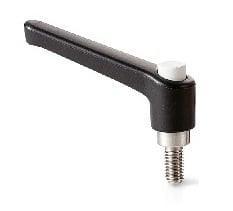 LEMS-3-6-BK-CBK 6mm Plastic Clamp Lever - Male Screw - Push Button - fast shipping 🇺🇸