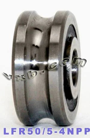 LFR50/5-4NPP 5mm ID x 4mm U-Groove Track Roller Bearing Track Bearing - fast shipping 🇺🇸