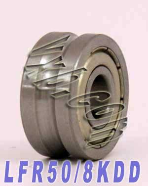 LFR50/8KDD 8mm ID x 6mm U-Groove Track Roller Bearing Track Bearing - fast shipping 🇺🇸
