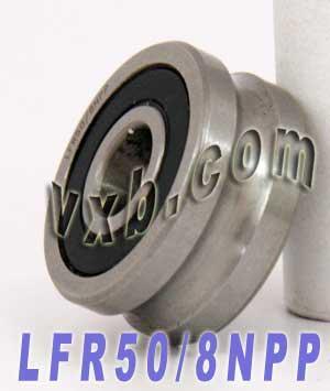 LFR50/8NPP 8mm ID x 6mm U-Groove Track Roller Bearing Track Bearing - fast shipping 🇺🇸