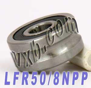 LFR50/8NPP 8mm ID x 6mm U-Groove Track Roller Bearing Track Bearing - fast shipping 🇺🇸