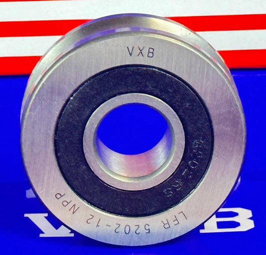 LFR5202-12NPP 15mm ID x 45mm U-Groove Track Roller Bearing Track - fast shipping 🇺🇸