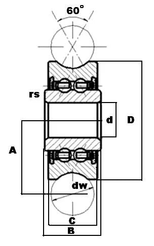 LFR5206-25KDD 25mm ID x 25mm U-Groove Track Roller Bearing Track - fast shipping 🇺🇸