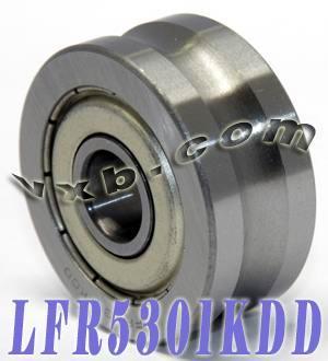 LFR5301KDD-10 12x42x19mm U-Groove Track Roller Bearing Track Bearing - fast shipping 🇺🇸
