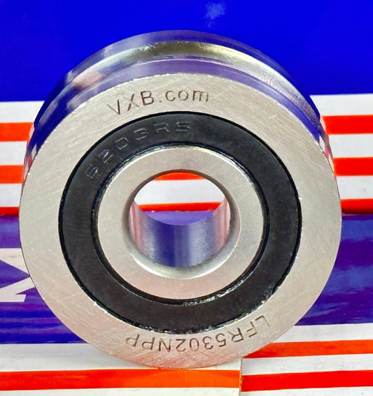 LFR5302NPP Bearing U-Groove Track Roller 15mm Bore Track Bearing - fast shipping 🇺🇸