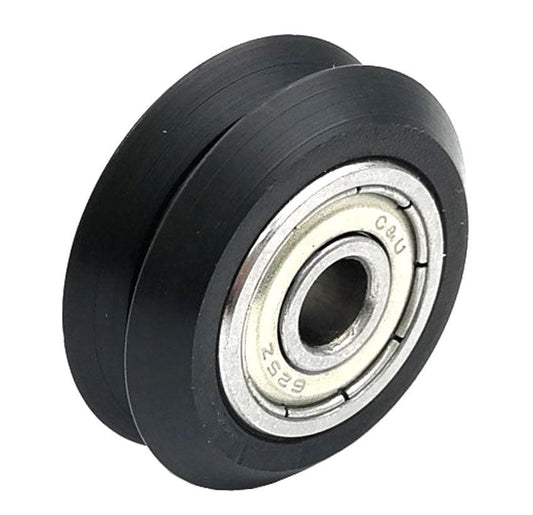 Linear Motion Guide Way 6x24.5x10mm V Groove Track Roller Bearing - Tire - fast shipping 🇺🇸