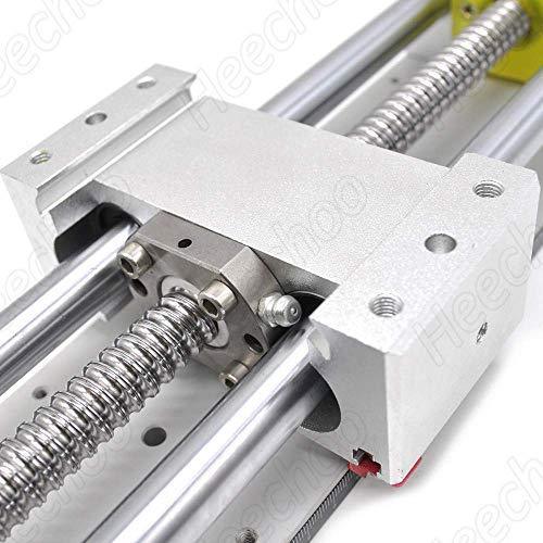 Linear Stage Actuator 300mm Ballscrew 1605 Optical Axis Linear Rail Guide Manual Slide Stage C7 - Ruler for DIY CNC Router Controller 4-Axis Stage - fast shipping 🇺🇸