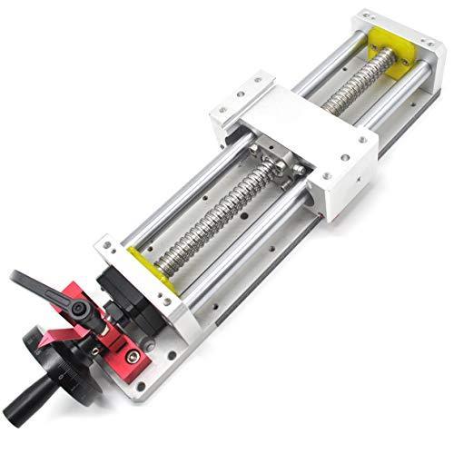 Linear Stage Actuator 400mm Ballscrew 1605 Optical Axis Linear Rail Guide Manual Slide Stage C7 - Ruler for DIY CNC Router Controller XYZ-Axis Stage - fast shipping 🇺🇸