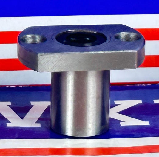 LMH8UU 8mm Flanged Ball Bushing CNC Linear Motion 8x15x24mm - fast shipping 🇺🇸