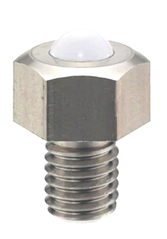 M5 Stainless Steel Hex Head Ball Transfer Unit 6mm Deep - fast shipping 🇺🇸