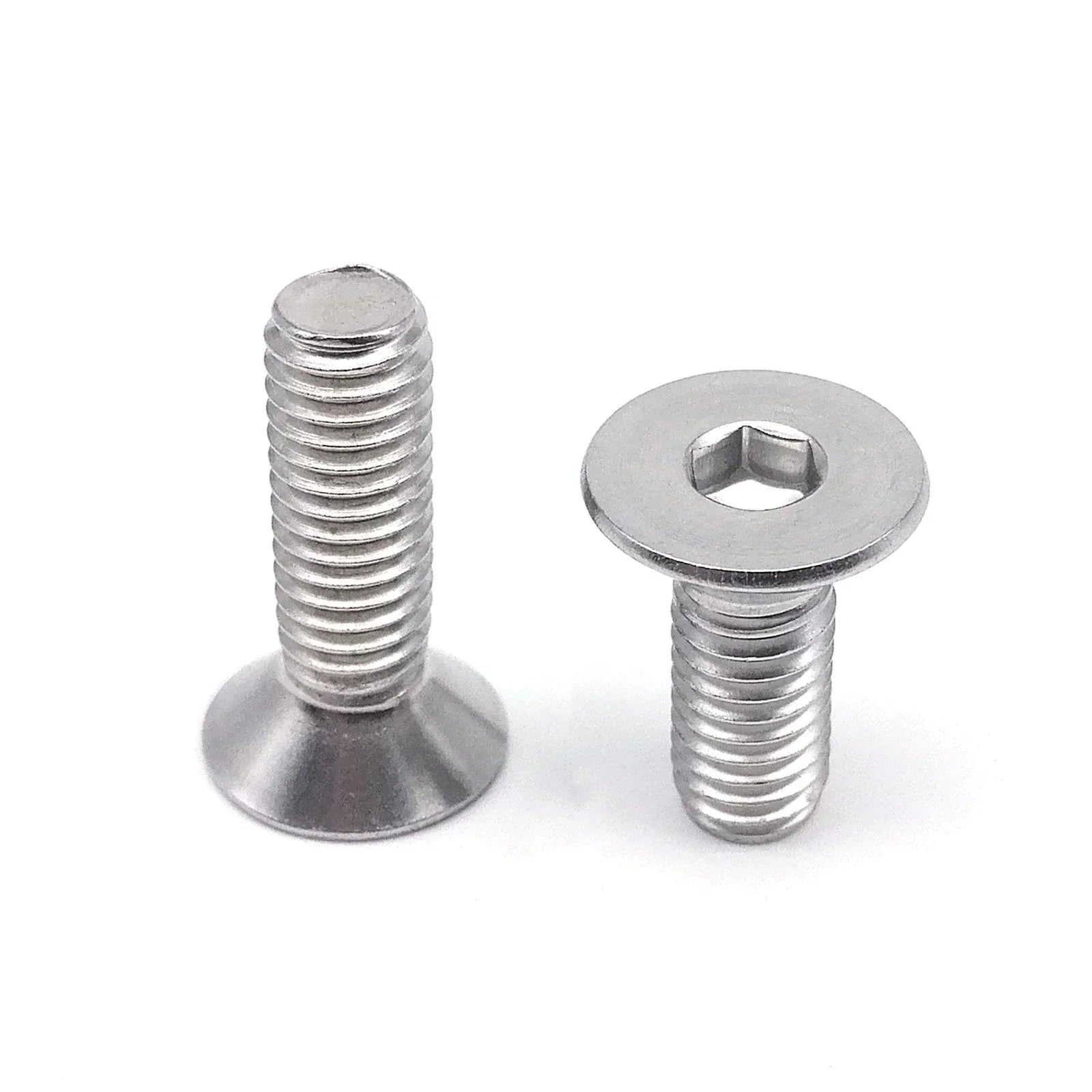 M8 20mm Long Low Profile Stainless Steel Hexagon Screw - fast shipping 🇺🇸