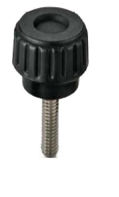 M8 25mm Length - Stainless Steel Screw - 32mm Black Plastic Dimple Knob Japan Made - fast shipping 🇺🇸