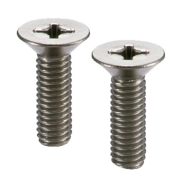 10-Pack Made in Japan SVFT-M3-8 NBK Phillips Cross Recessed Flat Head Titanium Machine Vacuum Vented Screws - Ventilation Hole - fast shipping 🇺🇸