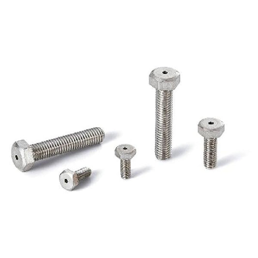 Made in Japan SVHS-M3-6 NBK Hexagon Head Bolts - Ventilation Hole- 10 Vacuum Vented screws - fast shipping 🇺🇸