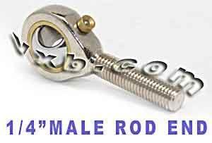 Male Rod End 1/4 POSB4 Right Hand Bearing - fast shipping 🇺🇸