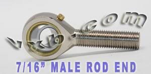Male Rod End 7/16 POSB7 Right Hand Bearing - fast shipping 🇺🇸