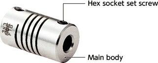 MSH-26C 1/4"-3/8" Flexible Coupling NBK Japan - fast shipping 🇺🇸