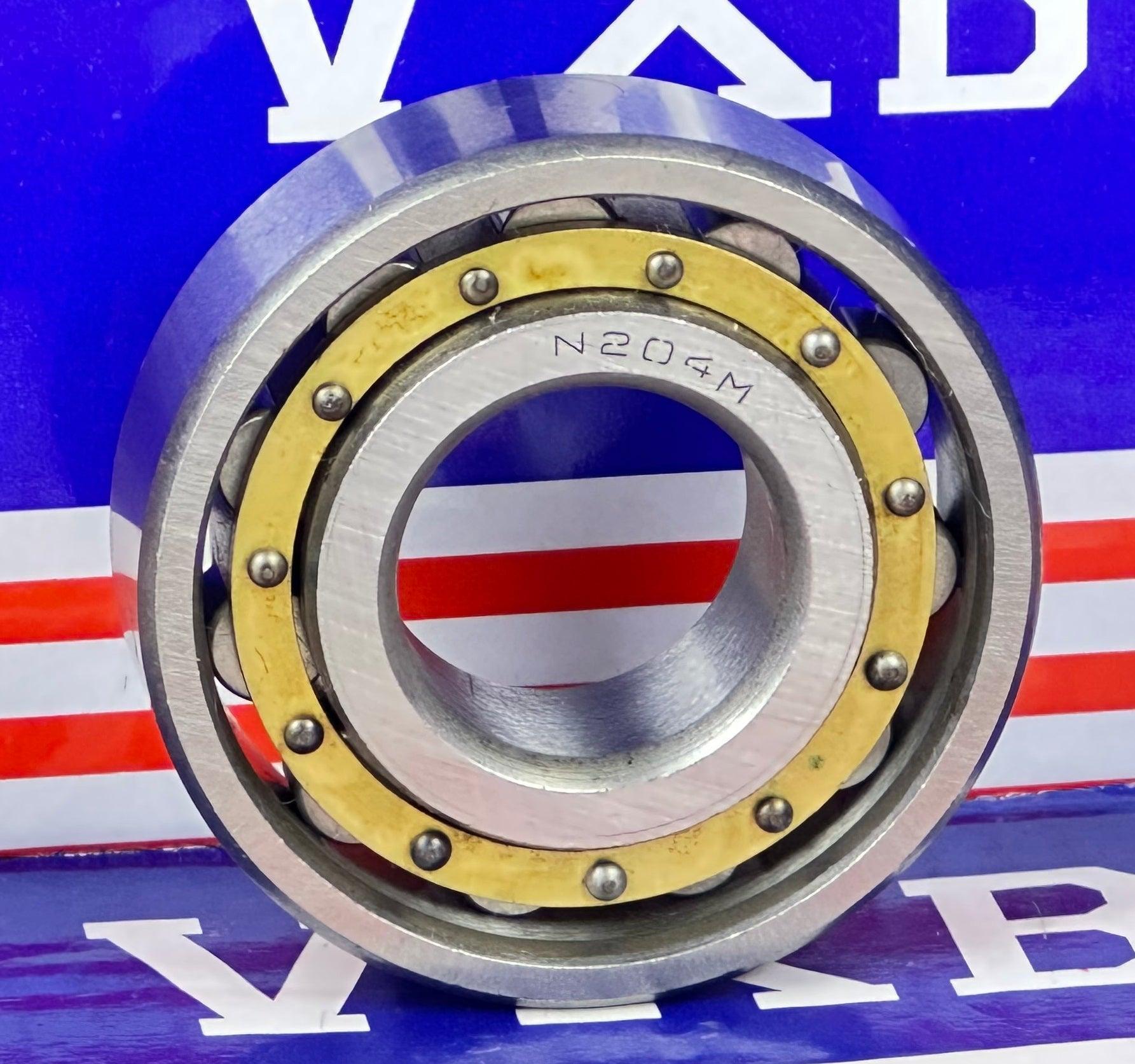 N204M Cylindrical Roller Bearing 20x47x14 Cylindrical Bearing - fast shipping 🇺🇸